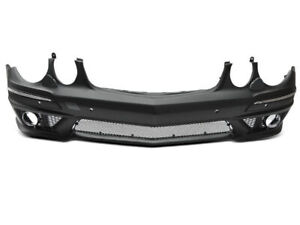 E63 ANG Facelift Sport style Front Bumper For Mercedes w211 2006-2009 with PDC