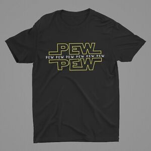 Pew Pew Star Wars Style T Shirt