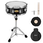 Snare Drum Set with Drum Sticks,for Beginners with Snare Drum Stand, Mute Pad...