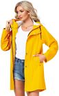 UNIQUEBELLA Women Rain Coat Waterproof Long Raincoat Outdoor Jacket Ponch Summer