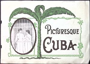 1900s Picturesque Cuba Souvenir Photo Booklet Tourist Photos Travel Ephemera