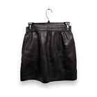 Aritzia Babaton Faux Leather Miniskirt Size XS