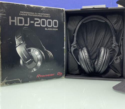 Pioneer HDJ-2000 Pro-DJ Monitor Headphones (Black) (F1)