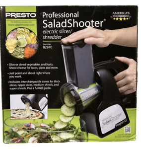 Presto Professional SaladShooter Electric Food Slicer 02970