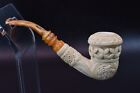 Ornate Topkapi Calabash Pipe New-block Meerschaum Handmade W Case#86