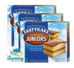 Tastykake Chocolate Juniors 3 Boxes