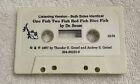Dr Seuss One Fish Two Fish, Red Fish Blue Fish Random House Cassette Tape!