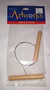 Artworks Pro Art Wire Clay Cutter in Package Vintage Pottery Tool