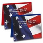 2021 P & D United States Treasury Uncirculated Coin Mint Set