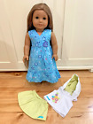 American Girl Of The Year 2011 Kanani Akina Doll Retired with dress,extra outfit