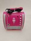 Singing Machine Pink Portable CDG/Bluetooth Karaoke Machine - TESTED