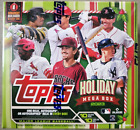 Topps Holiday 2023 MLB Baseball Mega Box 100 Cards 1 Auto/Mem NEW in Damaged Box