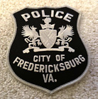 FREDERICKSBURG VIRGINIA POLICE DEPARTMENT PATCH- POLICE UNITY TOUR - NEW