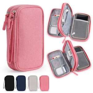 Travel Cable Bag Organizer Charger Storage Electronic USB Case Cord Accessories