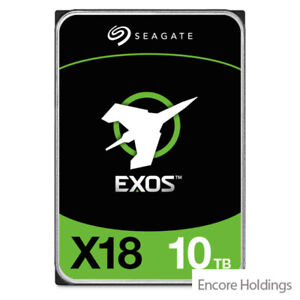 Seagate Exos X18 10 TB Hard Drive - Internal - SATA (SATA/600) - ST10000NM018G
