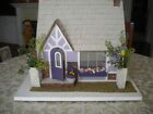 The Sugarplum Dollhouse FULLY ASSEMBLED ~ Decorated for Move In Ready 1:12 Scale