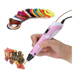 3D Printing Pen-LCD Display,Adjustable Speed Temperature 3D Pen Printer for Kids