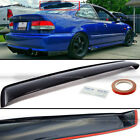 For 96-00 Civic 2DR Coupe Rear Window Roof Sun Rain Shade Vent Visor Spoiler (For: 2000 Honda Civic EX-R Coupe 2-Door 1.6L)