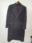 Pure New Wool Coat Dark Gray Winter Coat Tailored In The USA 45.5