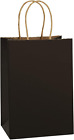 New ListingGift Bags Kraft Paper Bags 100Pcs 5.25X3X8 Inches Small Shopping Bag Kraft Bags