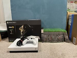 New ListingXbox One X 1TB Console Fallout 76 Bundle Excellent With 25 Xbox One Games.
