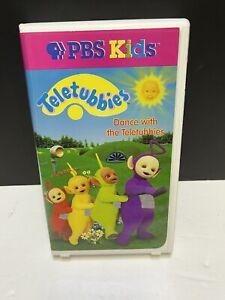 New ListingTeletubbies Dance with the Teletubbies VHS 1998 PBS Kids Movement Play Classic