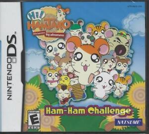 Hi Hamtaro Ham Ham Challenge NDS (Brand New Factory Sealed US Version) Nintendo