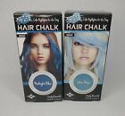 Splat Hair Chalk Color Highlights For The Day 2 Pack Silver Moon & Midnight Blue