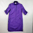 AKRIS punto MSRP $1,190  Orchid Purple Cotton Shift Dress Sz US 6, F 38, IT 42