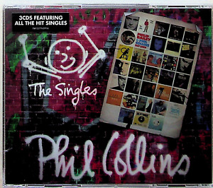 PHIL COLLINS- The Singles 3-CD (NEW Deluxe 2016) Best of/Greatest Hits