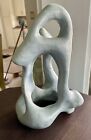 Valdes  Sculpture Abstract Biomorphic POTTERY VINTAGE CERAMIC MCM 1953