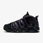 New Nike Air More Uptempo '96 Shoes Sneakers - Black/ Action Grape (DV1879-001)