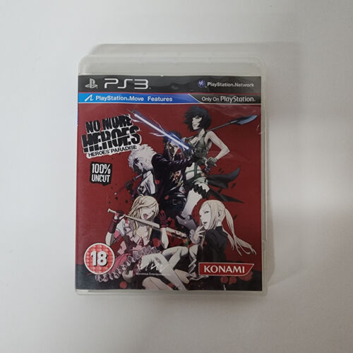 New ListingNo More Heroes Heroe's Paradise PS3 Sony PlayStation 3 Game + Manual
