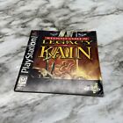 Blood Omen: Legacy of Kain (PS1, 1997) VGC/NM Manuel Only