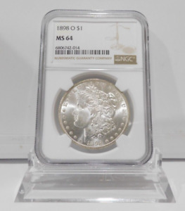 1898-O  Morgan Silver Dollar, NGC MS-64!