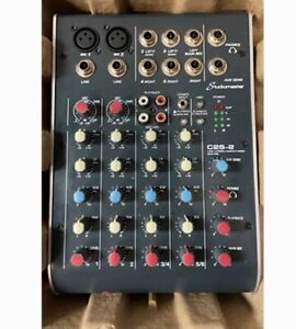 New ListingStudioMaster C2S-2 2 Channel USB Compact Recording Live Sound Mixer