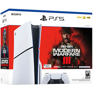 PlayStation 5 Slim Console Call of Duty Modern Warfare III Bundle Factory Sealed