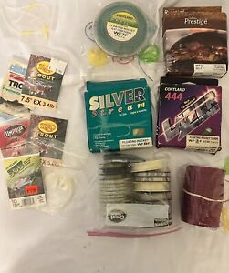 Fly Fishing Line, Leader, Tippet, Backer  Selling as a LOT