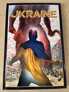 COMICS FOR UKRAINE: SUNFLOWER SEEDS Hardcover HC : Signed by Alex Ross : Rare