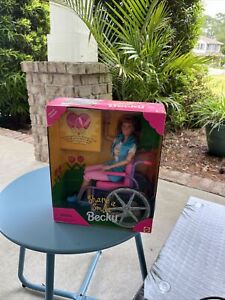 New Listing1996 Share a Smile Becky Barbie Doll with Wheelchair Special Edition