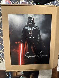 James Earl Jones Darth Vader Star Wars Autographed 8x10 Photo W/ COA