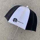 Drizzle Stick Golf Umbrella Black Quadrants Inc.