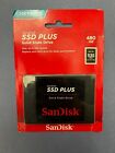 SanDisk SDSSDA-480G-G26 SSD Plus 480GB 2.5 inch SATA-III Internal Solid State...