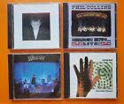 Lot 4 CDs Phil Collins  Serious Hits Live Peter Gabriel Shaking The Tree Genesis