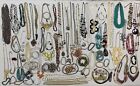 Vintage To Now Bulk Jewelry Lot 101 Pieces 7 lbs Wearable Mixed Materials