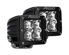 Rigid Industries Dually - Spot - Set of Black 2 Lights rig202213 Free Shipping