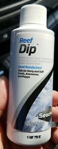 Seachem Reef Dip 100mL Elemental Iodine Complex Disinfects Corals and Frags F S