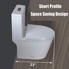 OPEN BOX WinZo WZ5079 WinZo  One Piece Toilet  Dual Flush for  Mini Bathroom