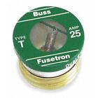 Eaton Bussmann T-6 Plug Fuse, T Series, Time-Delay, 6A, 125V Ac, Indicating,