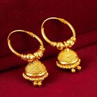 Small Girls Kids Hoop Jhumki Earrings for women 22k Earrings pierced Jewelry